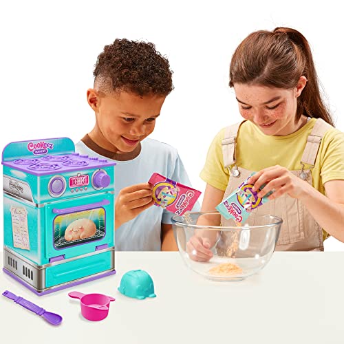 Cinnamon Treatz Oven – Interactive Bake & Reveal Oven Playset with Mystery Scented Plush (Cinnamon Pooch, Fondant Feline, or Strawberry Swirl), Mixing Tools, Dough, & Accessories, 5+