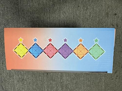 100PCS Magnetic Tiles STEM Building Toys Set
