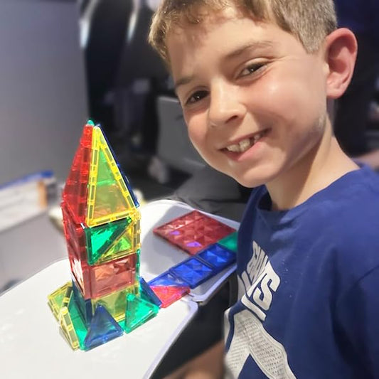 Crayola Mini Magnetic PIP-Tiles, Bold Colors