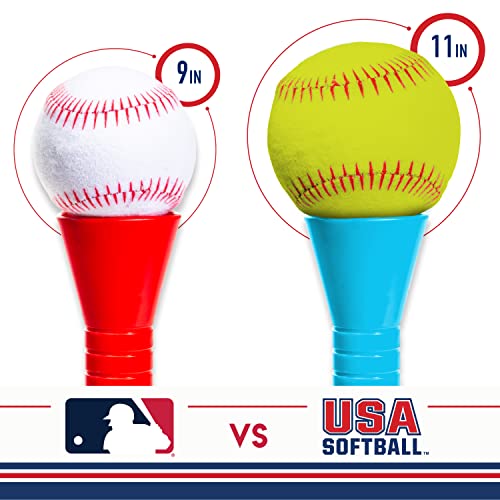 Baseball Batting Tee + Stand Set