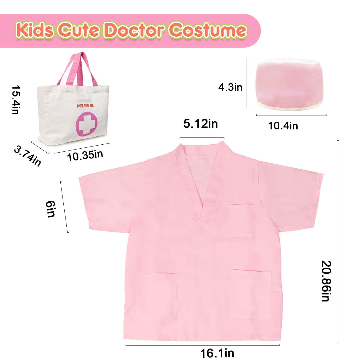 Toy Doctor Kit for Girls