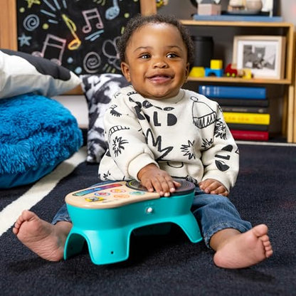 Baby Einstein and Hape Magic Touch Wooden Toy Piano, Montessori Musical Learning Toy for Babies and Toddlers 6mo+