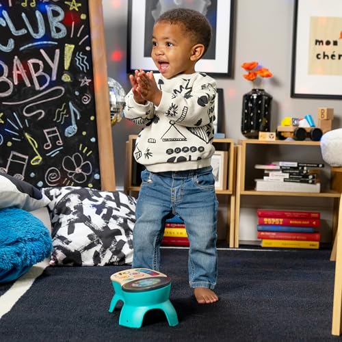 Baby Einstein and Hape Magic Touch Wooden Toy Piano, Montessori Musical Learning Toy for Babies and Toddlers 6mo+