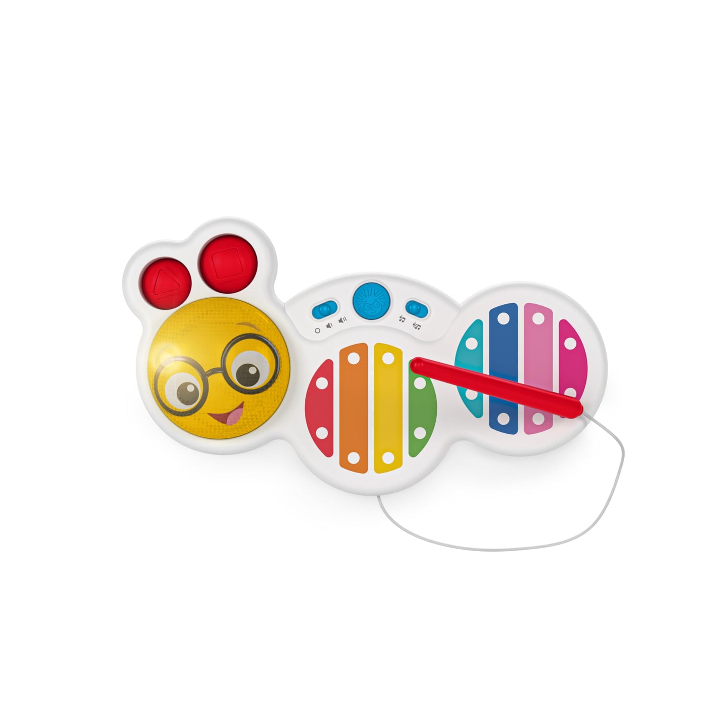 Baby Einstein and Hape Magic Touch Wooden Toy Piano, Montessori Musical Learning Toy for Babies and Toddlers 6mo+