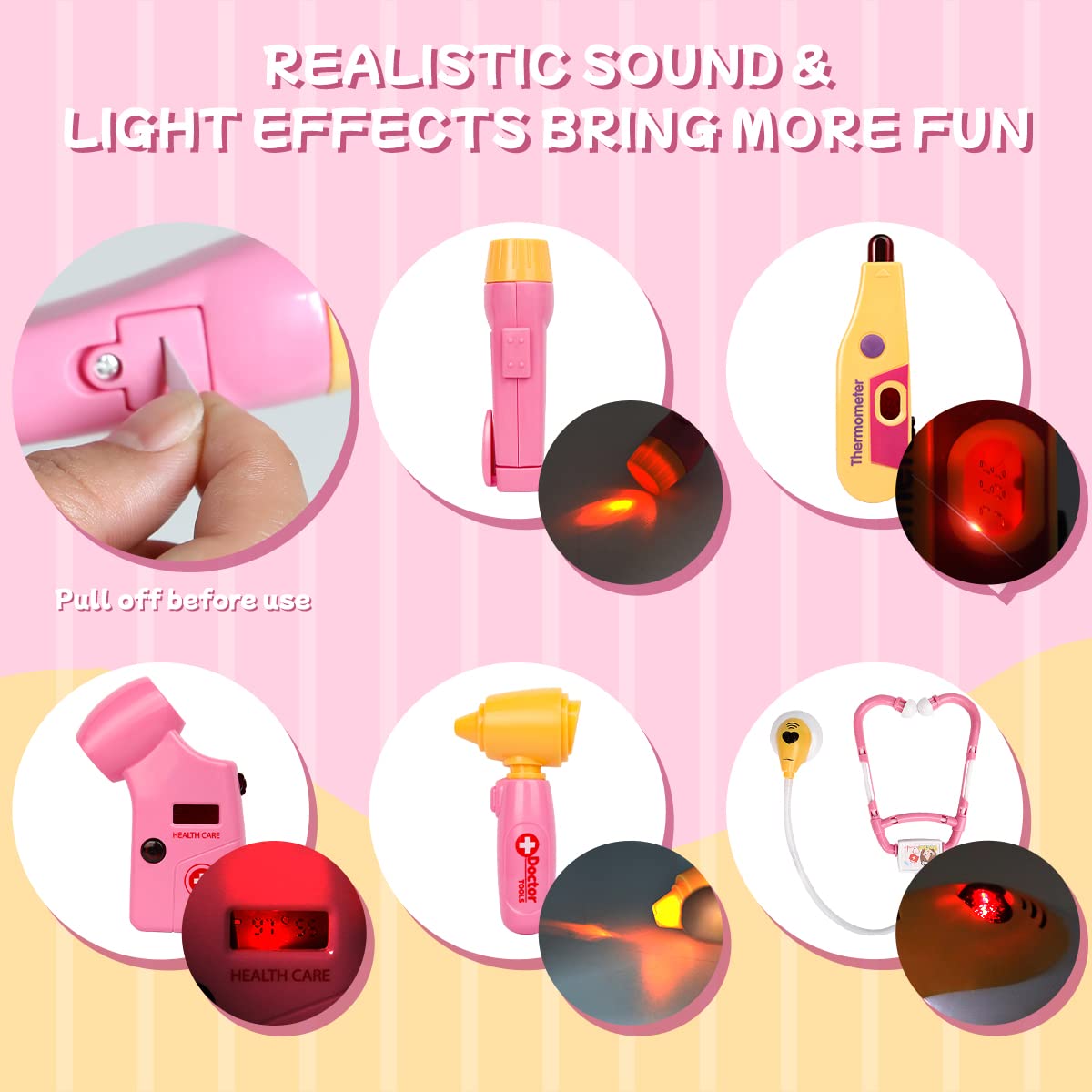 Toy Doctor Kit for Girls