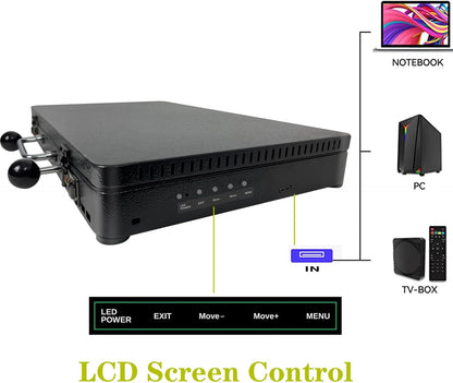 Portable 20000 in 1 Metal Box 3D Arcade Game Console