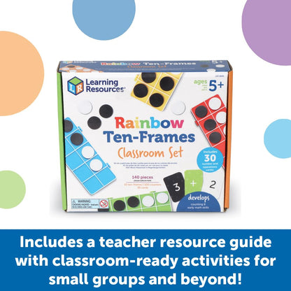 Learning Resources Connecting Ten-Frame Trays, 165 Pieces