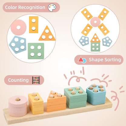 8 in 1 Montessori Toys Set