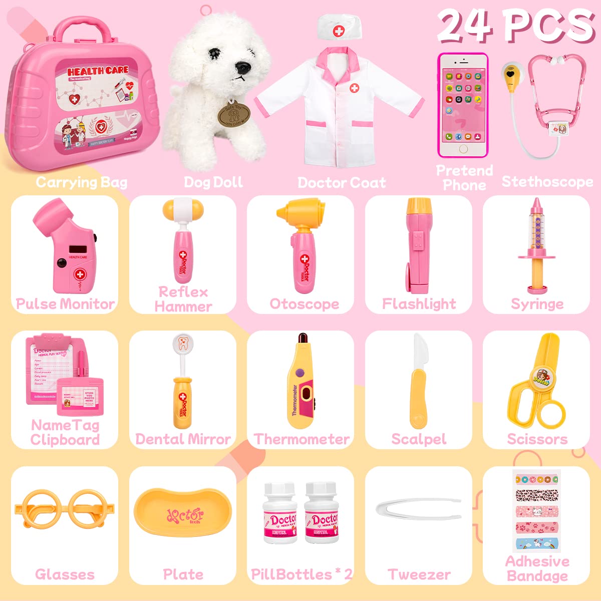 Toy Doctor Kit for Girls