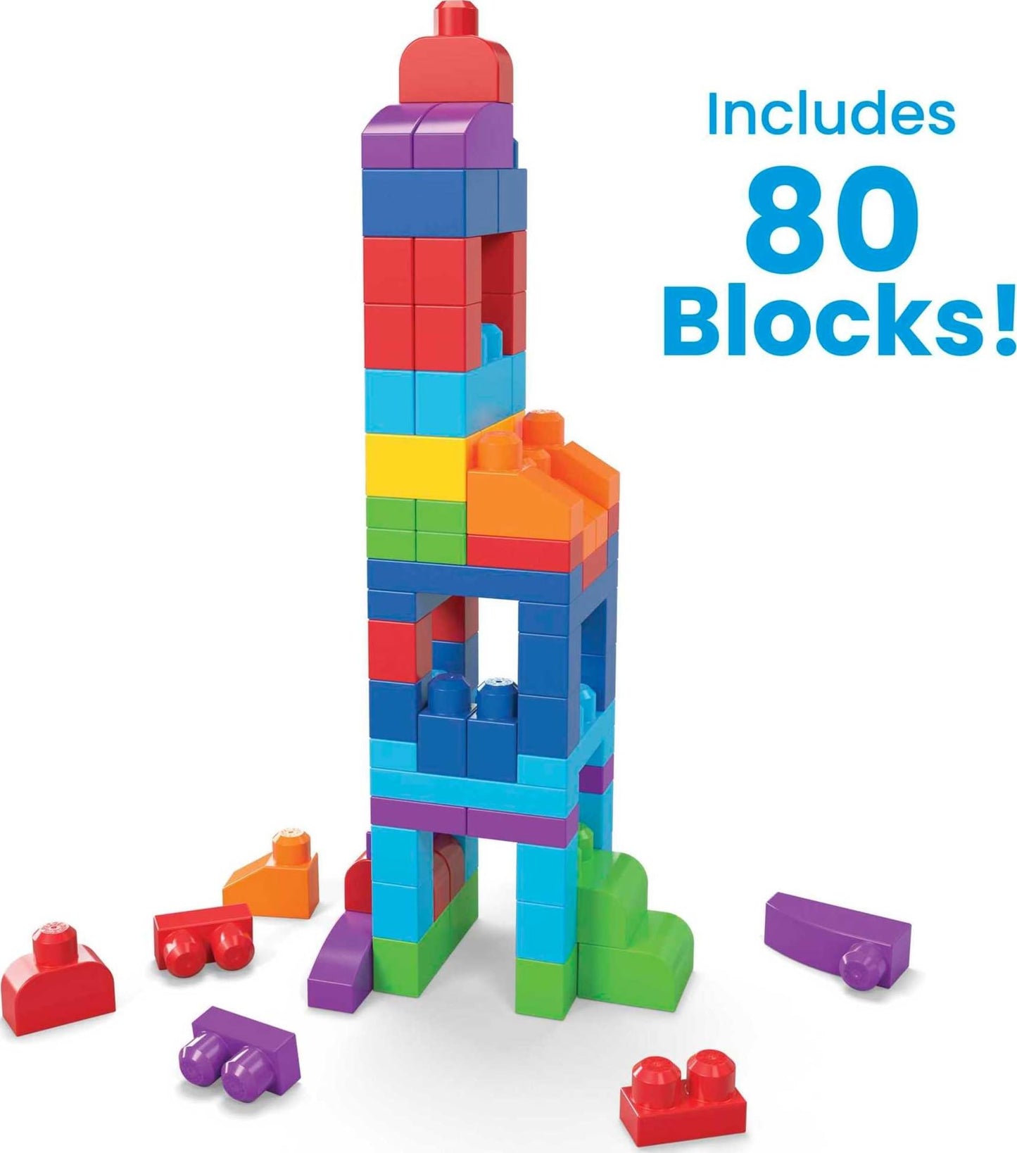 MEGA BLOKS First Builders Toddler Blocks Toys Set