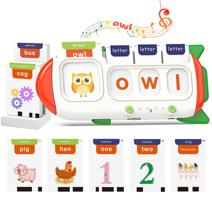 Toddler Toys Sight Words Talking Flash Cards for Ages 2 3 4 Boys and Girls, Autism Sensory Toy for Autistic Children, Learning Educational Montessori Speech Therapy Toys 224 Sight Words