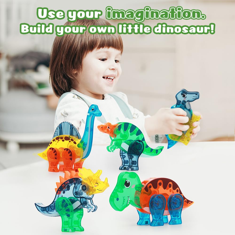 102PCS Ice Castle Magnetic Tiles, 3D Building Blocks STEM Educational Kids Toys for Pretend Play, 3 4 5 6 7 8 Year Old Birthday Gifts for Boys and Girls, Preschool Learning Toys for Birthday