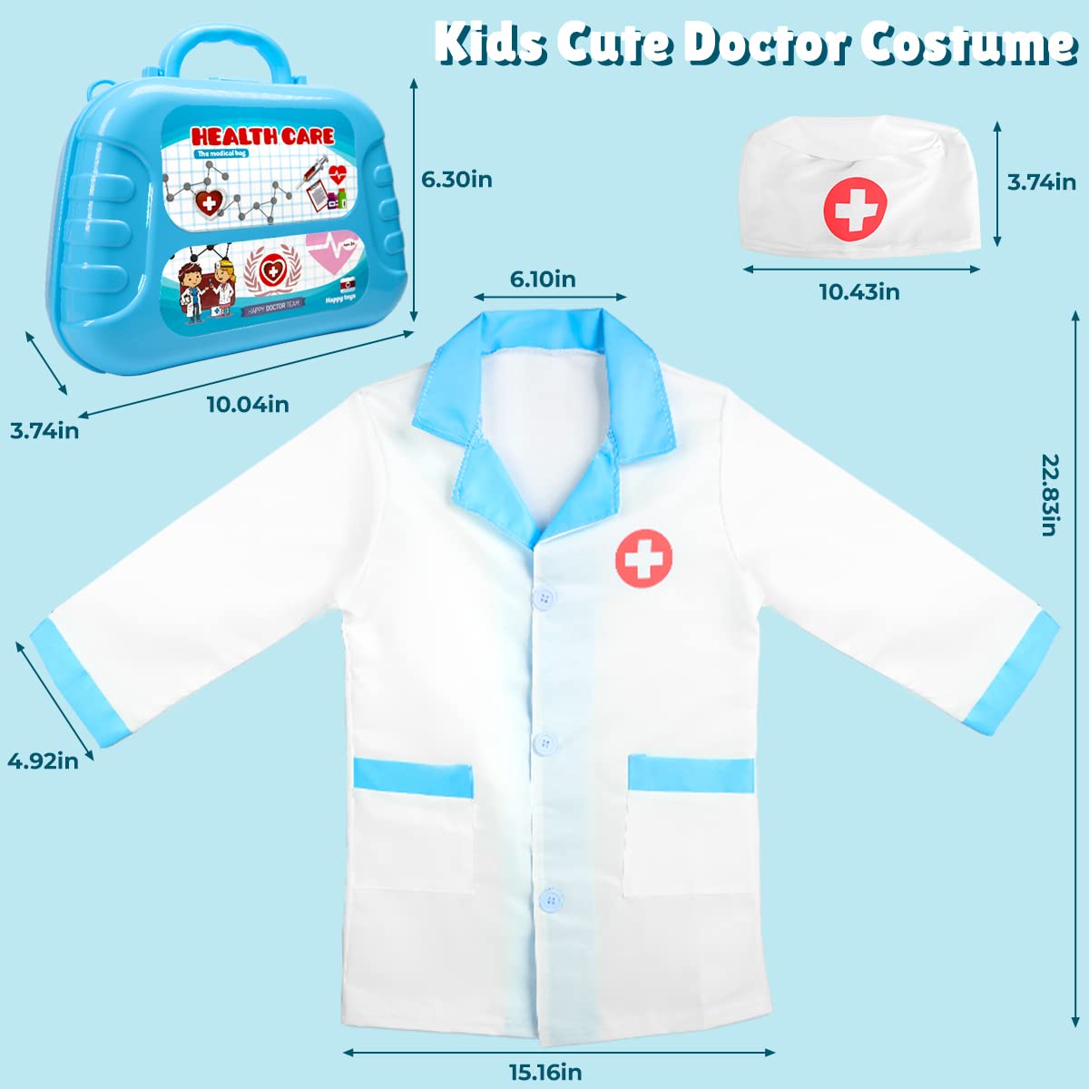 Toy Doctor Kit for Girls