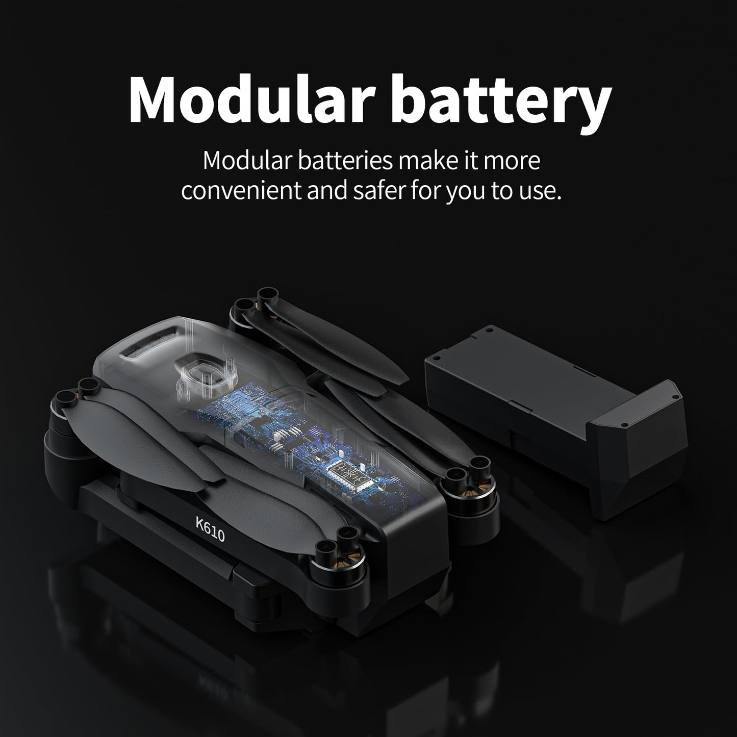 K610 GPS Drone with Camera for Adults 4K IMX