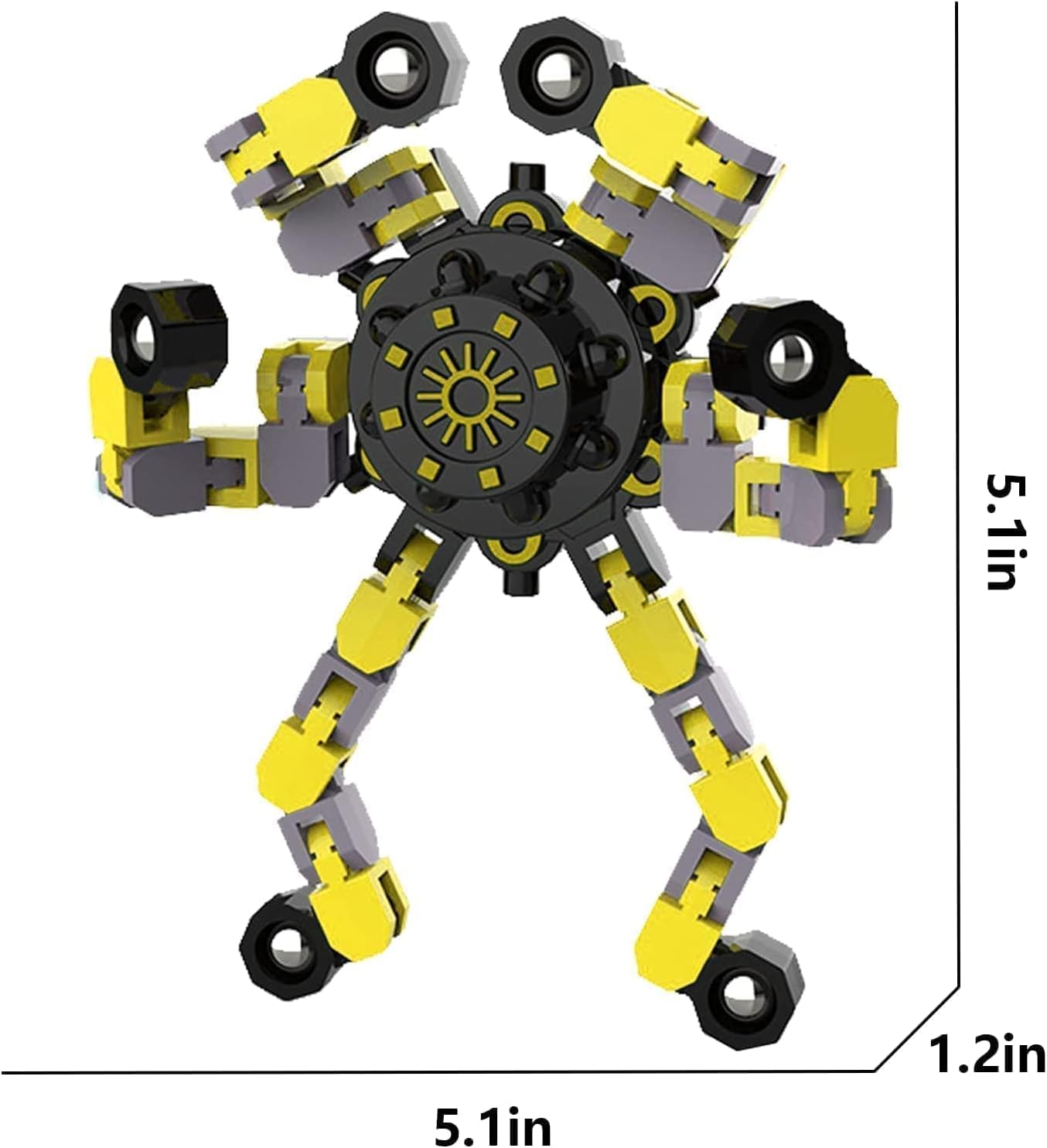 6 Pcs Fidget Spinners Toys for Kids & Adults