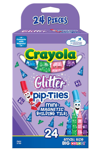Crayola Mini Magnetic PIP-Tiles, Bold Colors