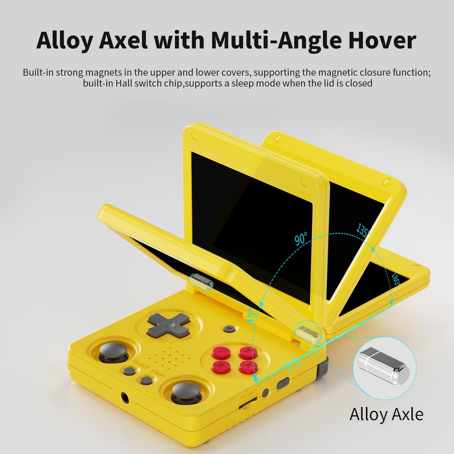 Foldable Retro Handheld Game Console
