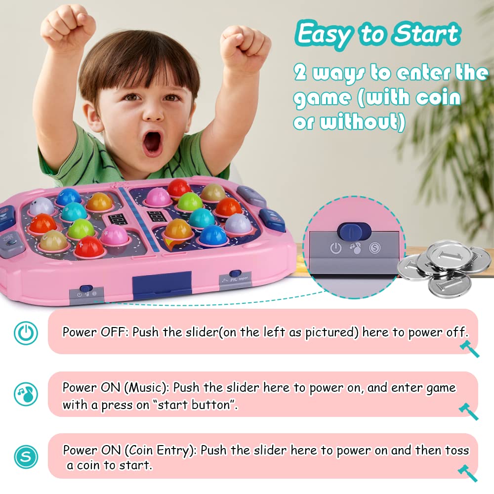 Whack Game Mole for Toddlers,