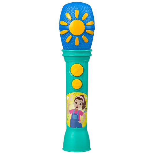 eKids Ms Rachel Toy Microphone for Kids, Includes Built-in Music and Lights, Toddler Toys for Ages 18 Months and Up (Purple)