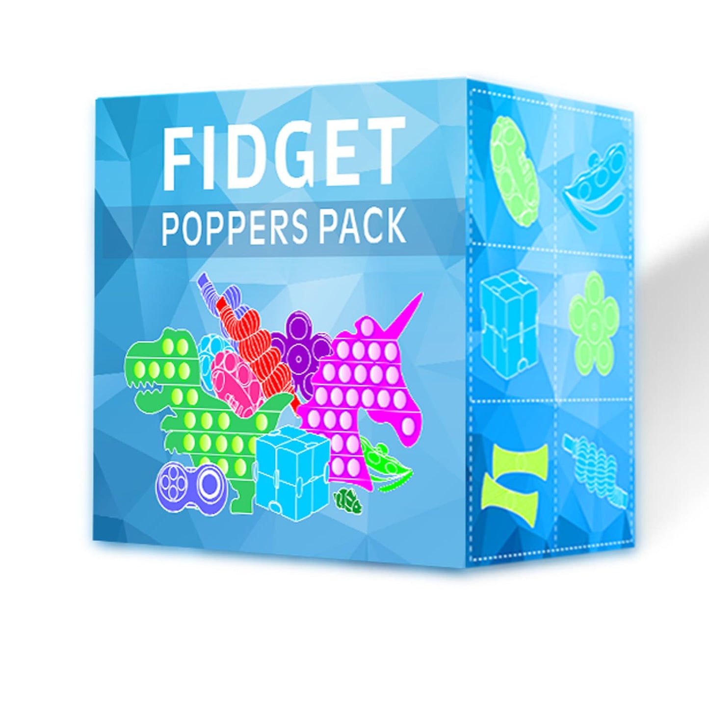Fidget Toys, 120 Pack Fidgets Set Stocking Stuffers for Kids Party Favors Autism Sensory Toy Bulk Adults Kids Boys Girls Teens Stress Autistic ADHD Anxiety Carnival Treasure Classroom Prizes