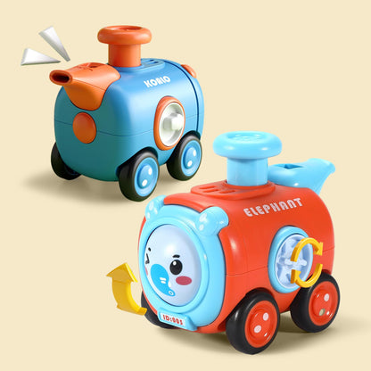 Colorful Animal Whistle Cars – Press & Go Toddler Toys for 1-3 Year Olds, Bright Colors, Perfect Gift**