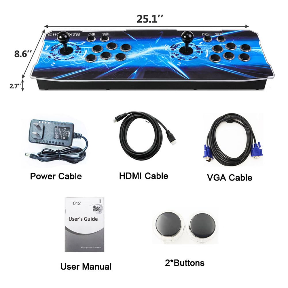 GWALSNTH 29800 in 1 Pandora Box 60S Arcade Console