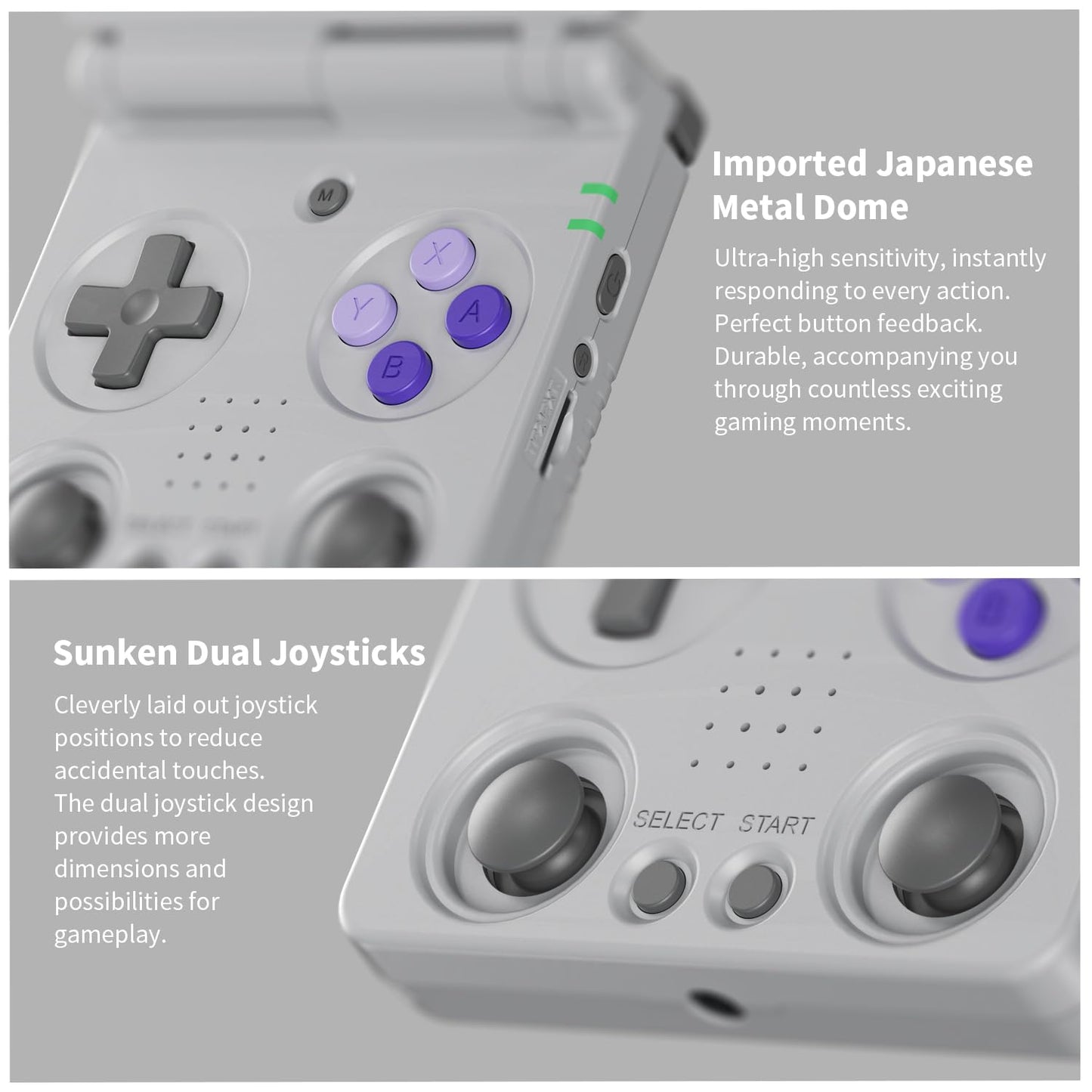 Foldable Retro Handheld Game Console