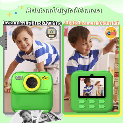 Upgrade Kids Camera Instant Print for Boys and Girls
