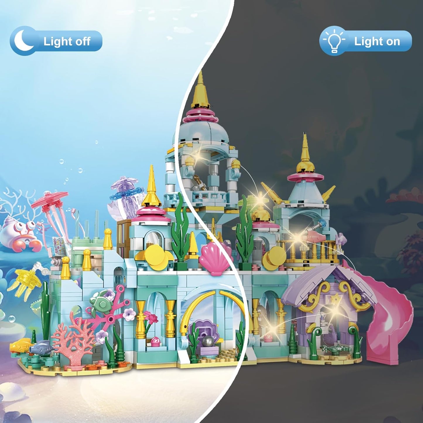 Girls Castle Princess Building Toys