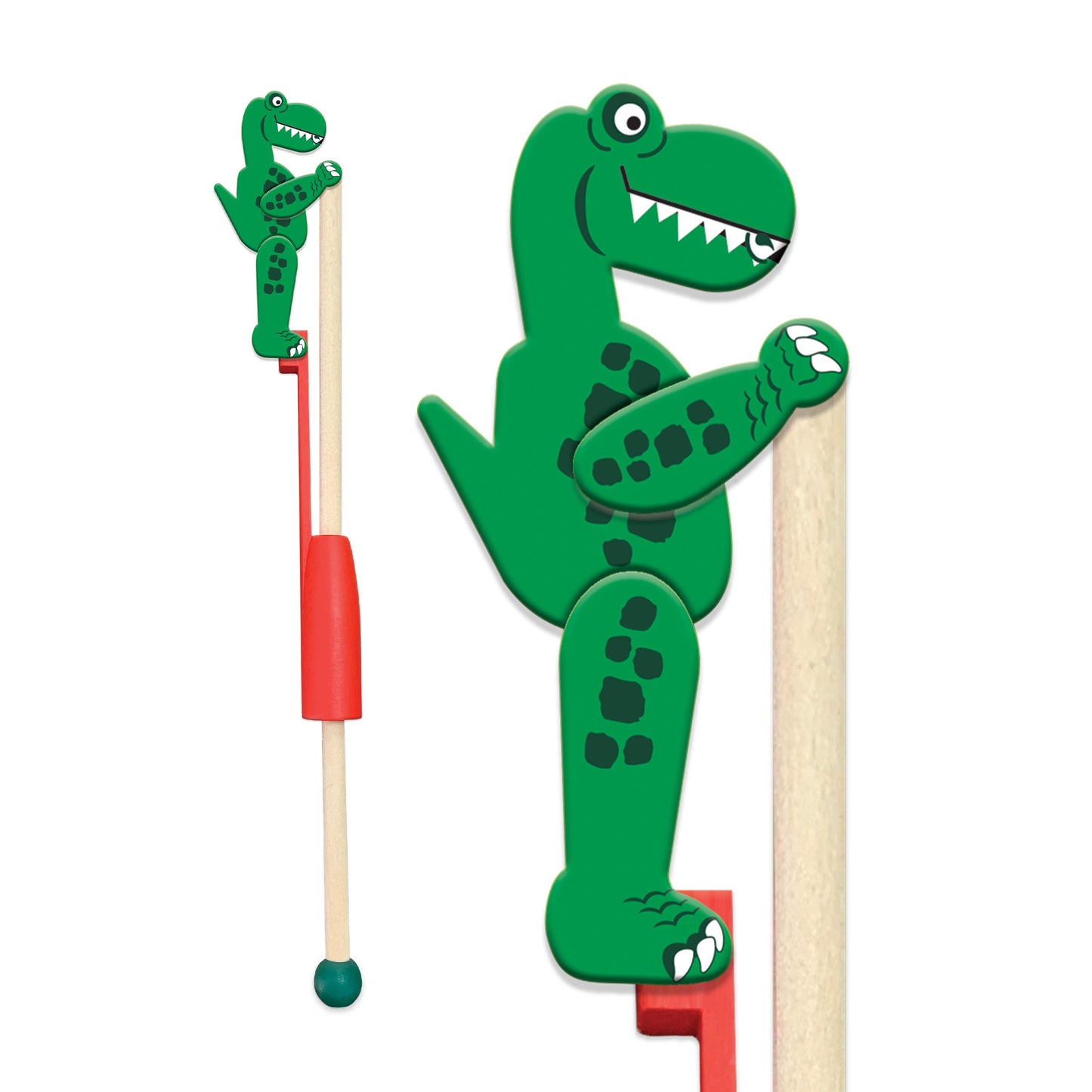 Giraffe from Deluxebase. Traditional Acrobatic Wooden Toy