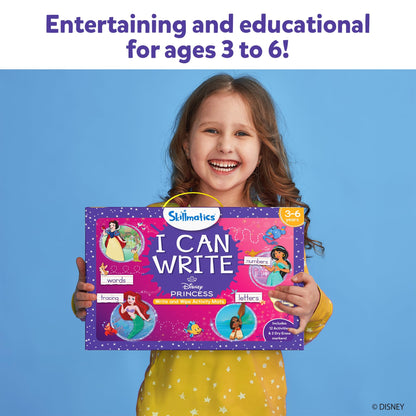 Skillmatics Search and Find Disney Princess Educational Game - Reusable Preschool Learning Activities, Perfect for Toddlers & Kids Who Love Toys, Art & Crafts, Gifts for Boys & Girls Ages 3, 4, 5, 6