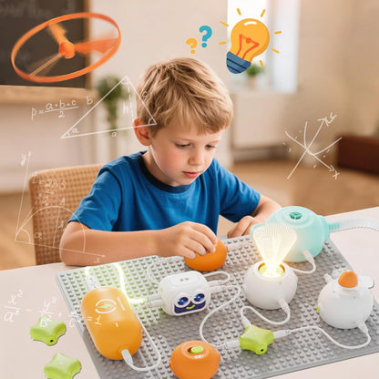 Kids Circuit Kit - 448+ STEM Projects Ages 5-12