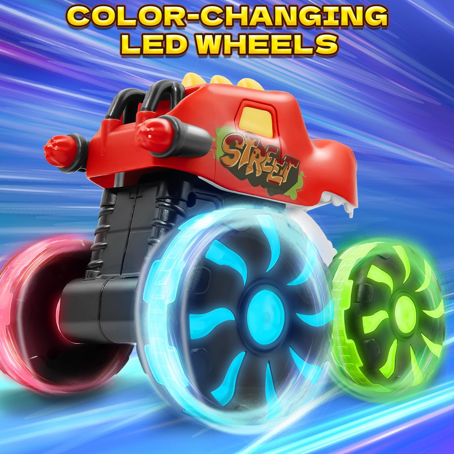 3 Pack Monster Truck Dinosaur Car Toys