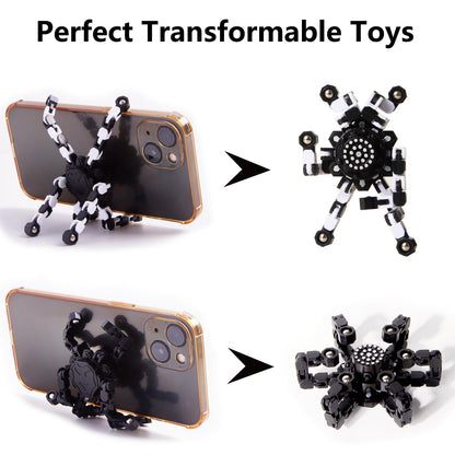 Transformable Fidget Spinners Set