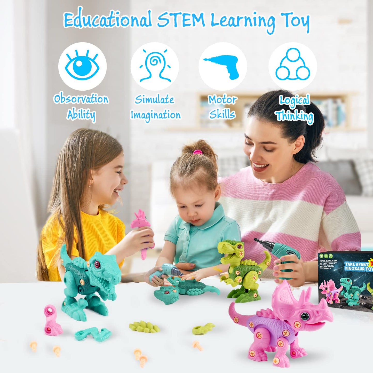 Dinosaur STEM Toys for Kids