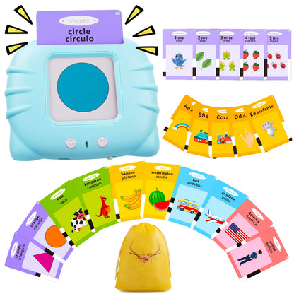 Toddler Toys Sight Words Talking Flash Cards for Ages 2 3 4 Boys and Girls, Autism Sensory Toy for Autistic Children, Learning Educational Montessori Speech Therapy Toys 224 Sight Words