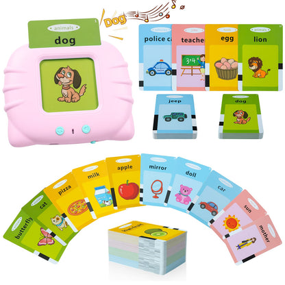 Toddler Toys Sight Words Talking Flash Cards for Ages 2 3 4 Boys and Girls, Autism Sensory Toy for Autistic Children, Learning Educational Montessori Speech Therapy Toys 224 Sight Words