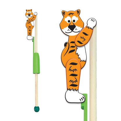 Giraffe from Deluxebase. Traditional Acrobatic Wooden Toy
