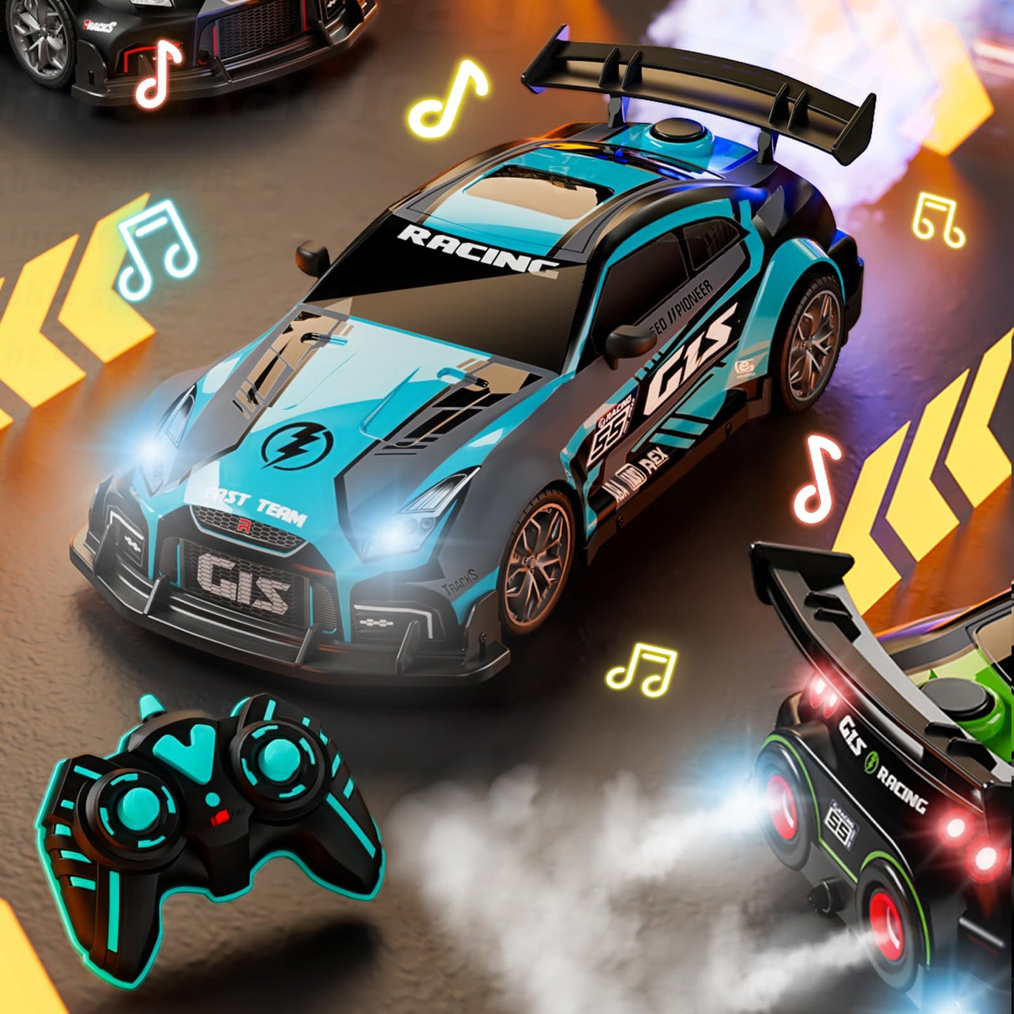 RC Drift Car 2.4GHz 1:16 Scale Remote Control Cars