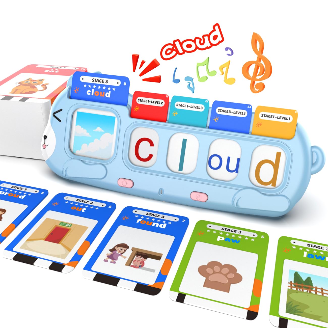 Toddler Toys Sight Words Talking Flash Cards for Ages 2 3 4 Boys and Girls, Autism Sensory Toy for Autistic Children, Learning Educational Montessori Speech Therapy Toys 224 Sight Words