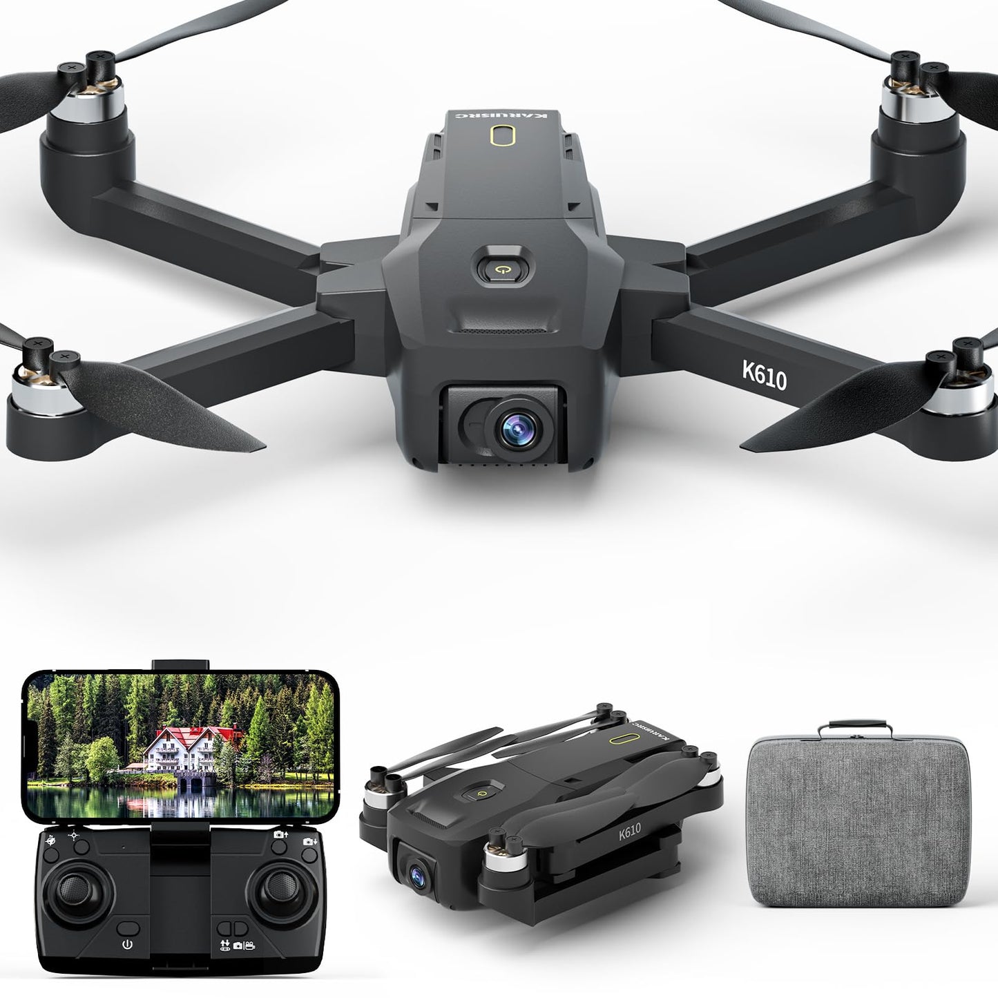 K610 GPS Drone with Camera for Adults 4K IMX