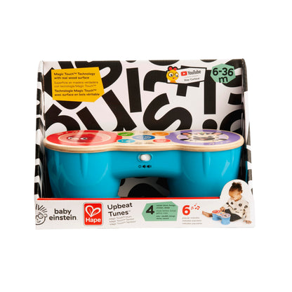 Baby Einstein and Hape Magic Touch Wooden Toy Piano, Montessori Musical Learning Toy for Babies and Toddlers 6mo+