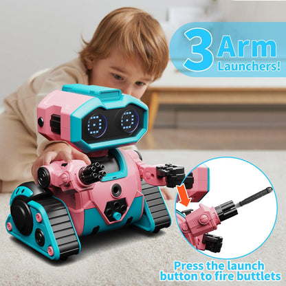 Robot Toys for Boys Girls,Rechargeable RC Robot