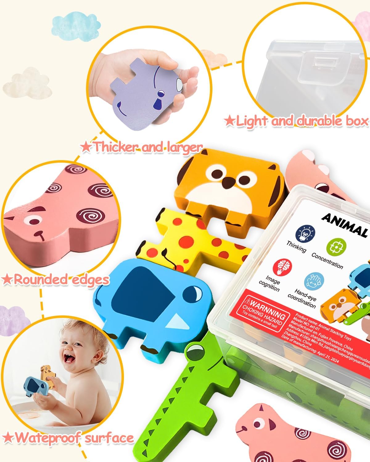 Montessori Toys for 1 2 3 4 Year Old Boys Girls