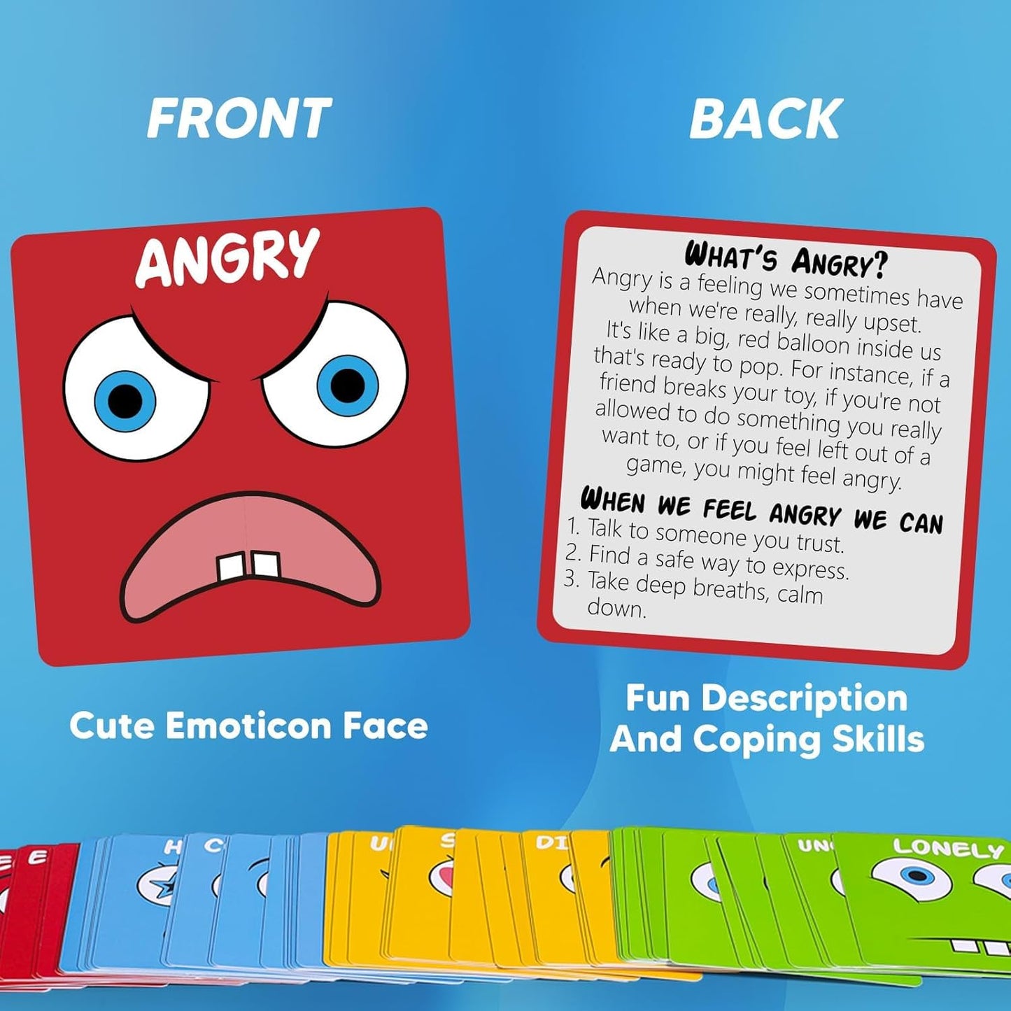 Feelings Cube Game for Kids Social Emotional Learning