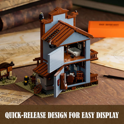 Sheriff's-Office Lighting Building-Bricks Set