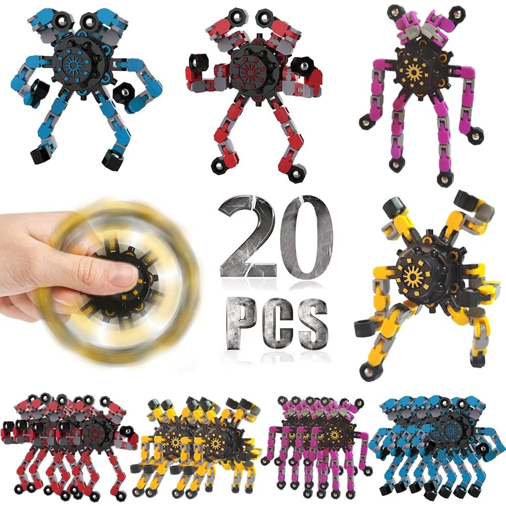 6 Pcs Fidget Spinners Toys for Kids & Adults