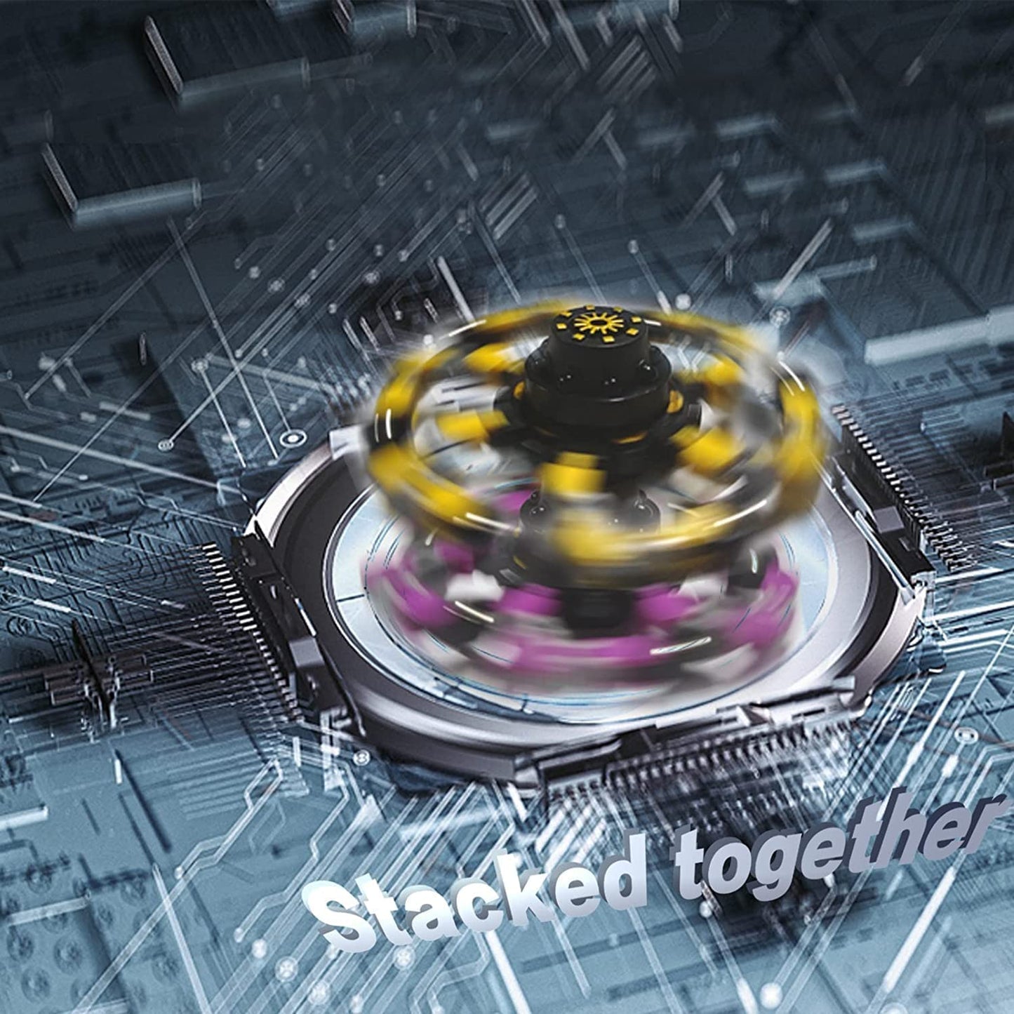 6 Pcs Fidget Spinners Toys for Kids & Adults