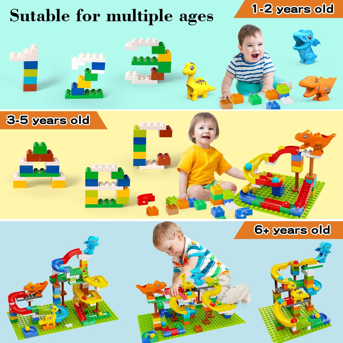 Building Blocks for Kids Toddlers