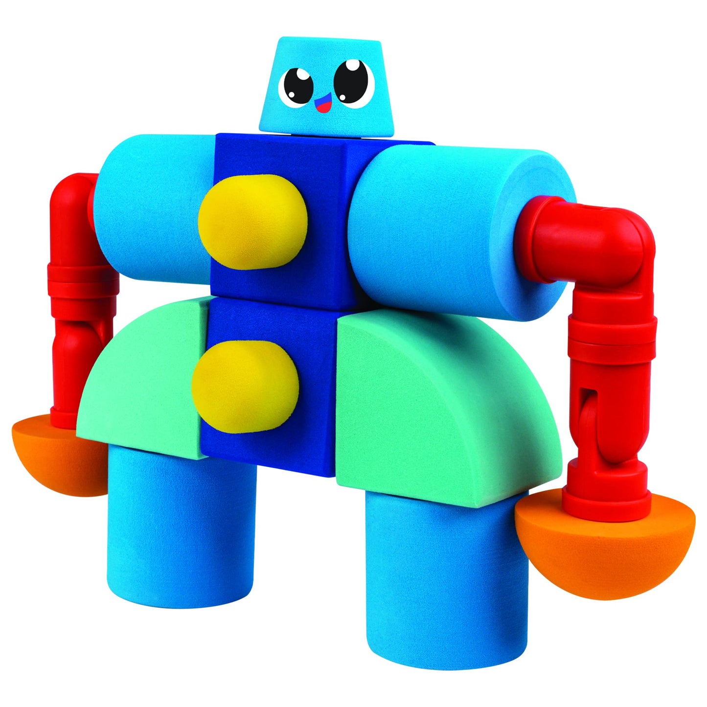 Magnetic Foam Bath Building Blocks